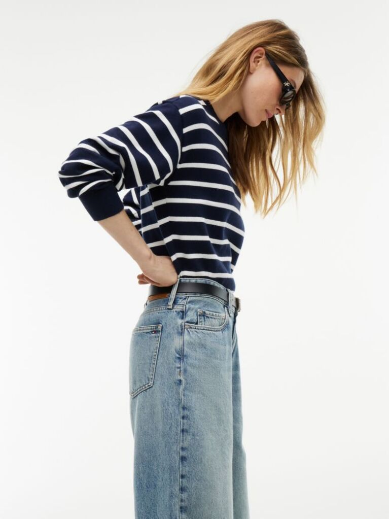 Blue Nola Low Rise Straight Faded Jeans  Women
