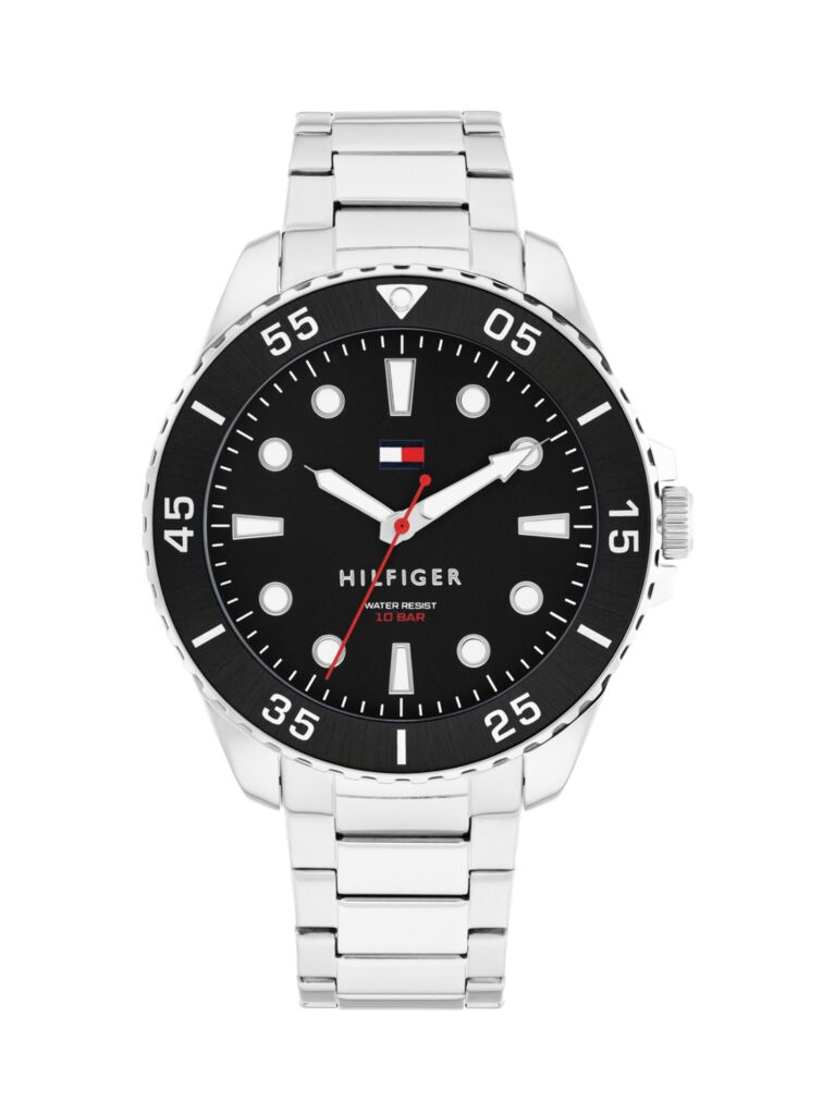 Black Stainless Steel Watch  Men