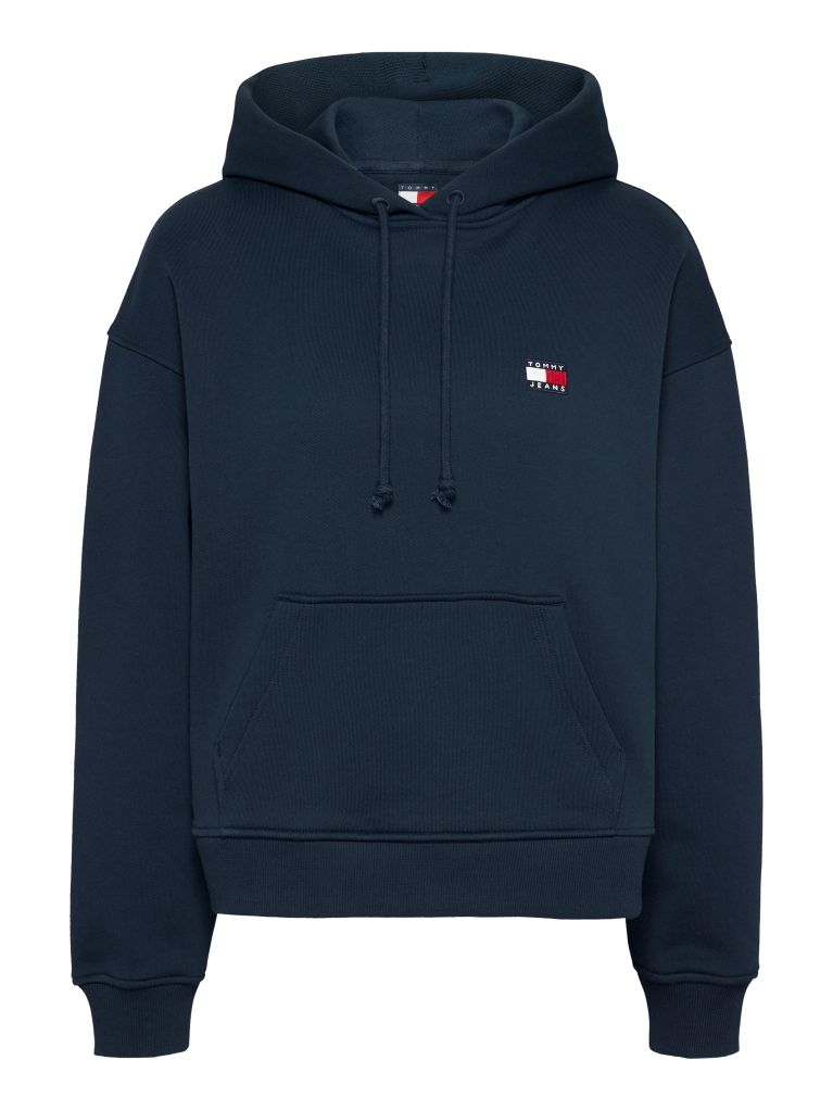 Μπλε Hoody Σε Boxy Γραμμή  Γυναίκες