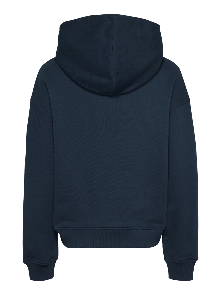 Μπλε Hoody Σε Boxy Γραμμή  Γυναίκες