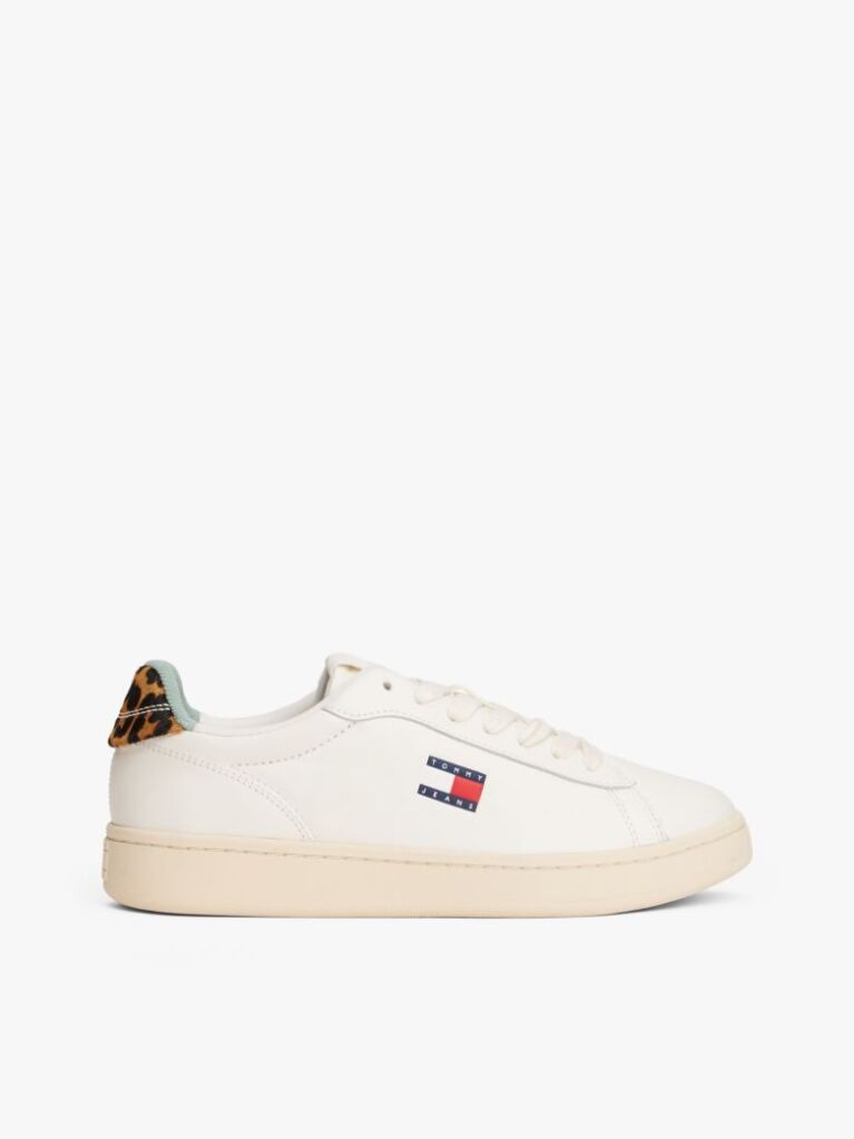 Μπεζ Archive Sneakers Με Λεοπάρ Λεπτομέρεια  Γυναίκες