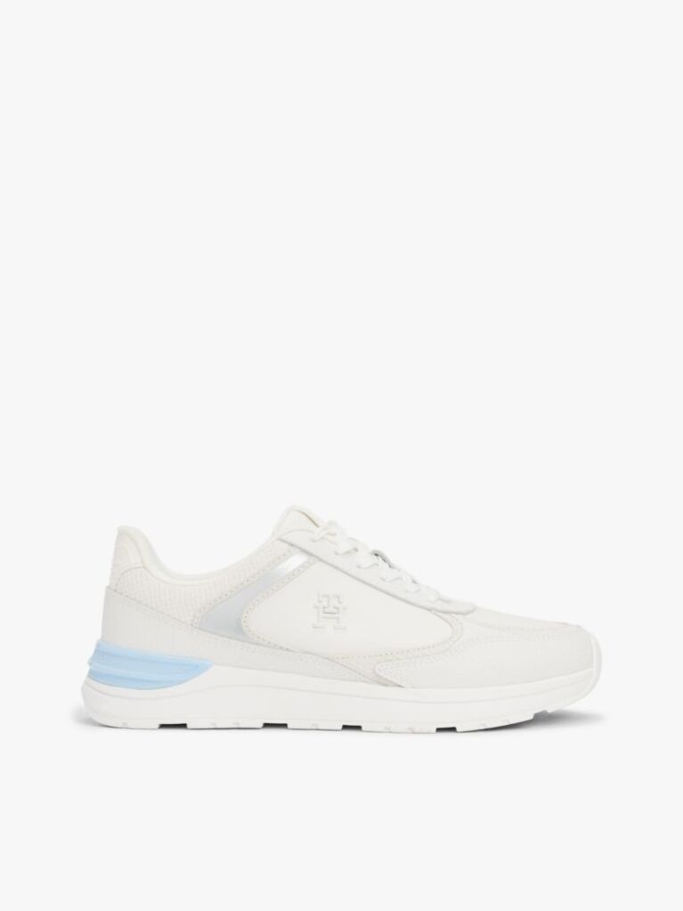 Multi Δερμάτινα Sneakers Με Μίξη Υφών  Γυναίκες