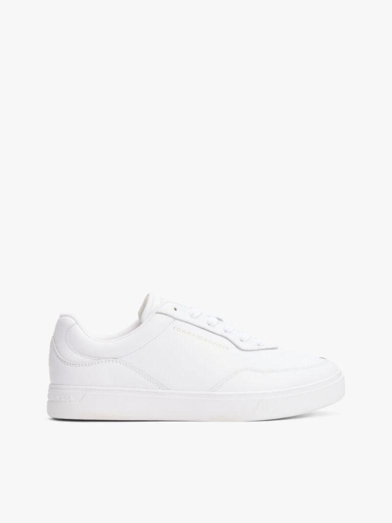 Άσπρο Δερμάτινα Sneakers Με Χαμηλό Κόψιμο  Γυναίκες