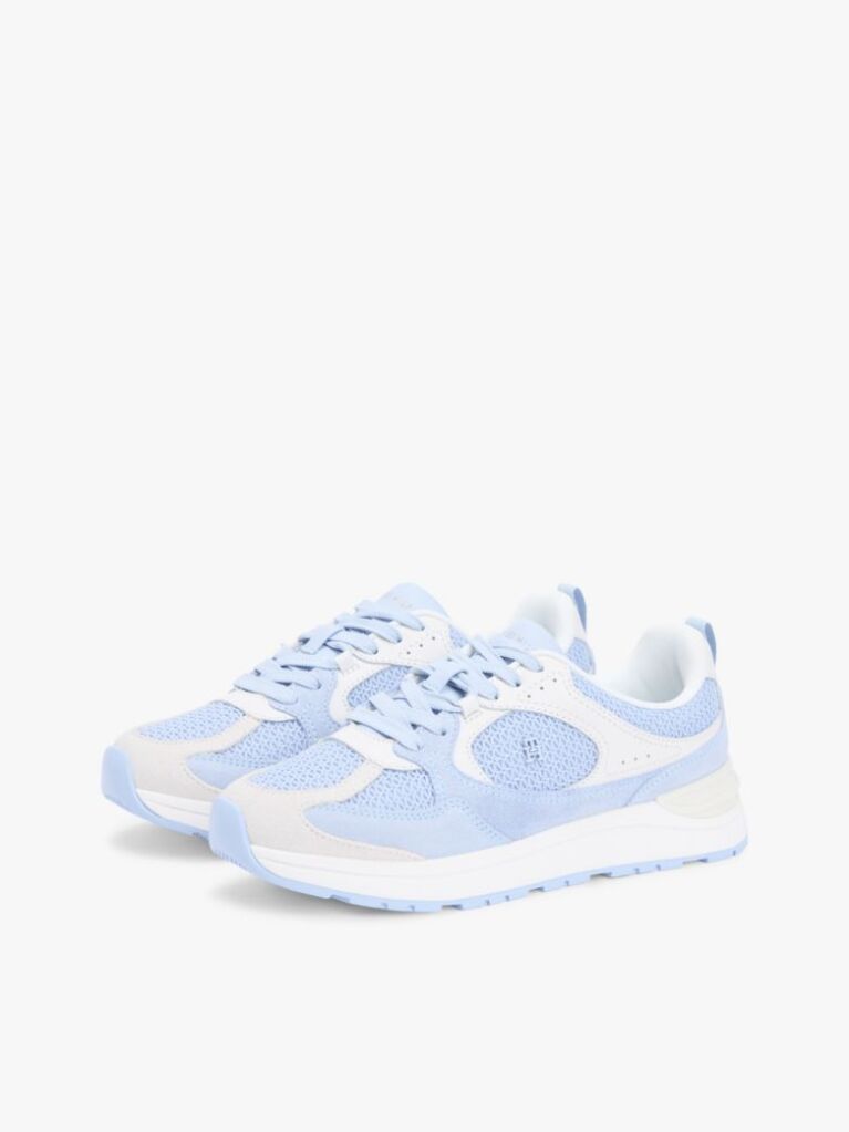 Multi Tonal Sneakers Με Μίξη Υφών Και Μονόγραμμα TH  Γυναίκες