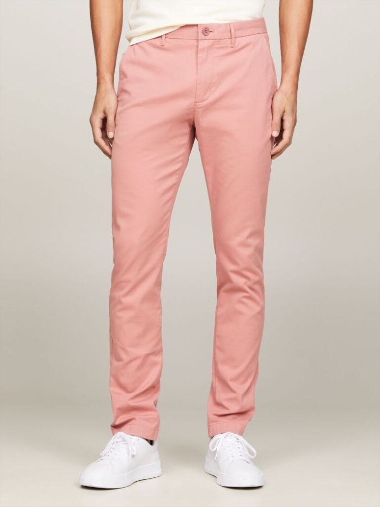 Ροζ Bleecker Slim Παντελόνι Chino  Άνδρες