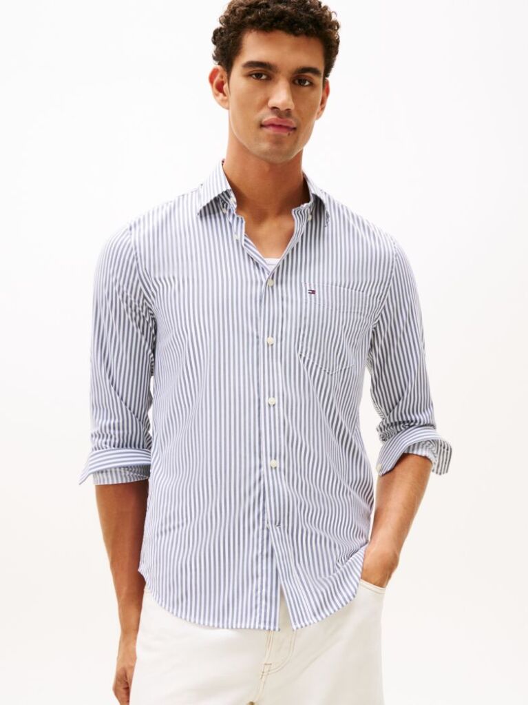 Multi Performance Stripe Shirt  Men