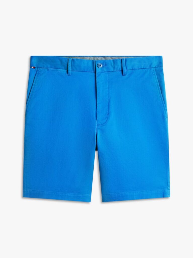 Blue Dover Twill Chino Bermuda Shorts  Men