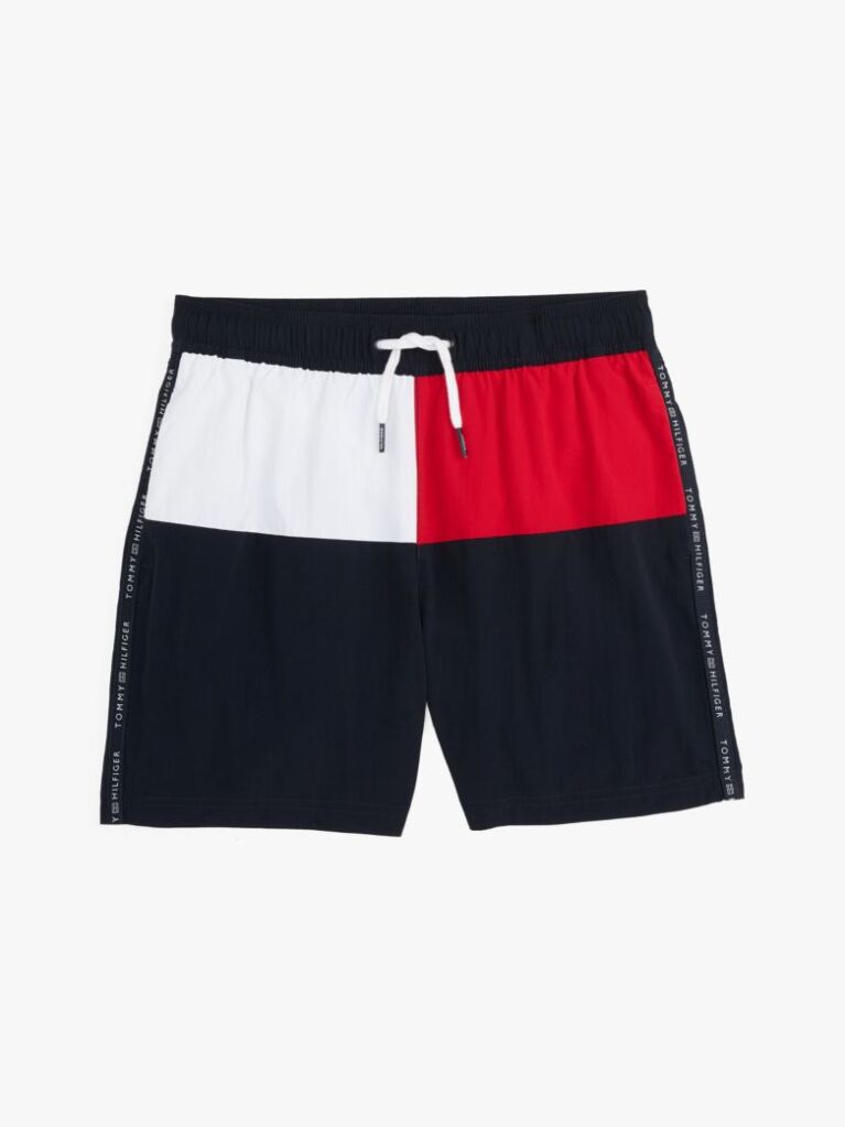 Multi Μαγιό Μεσαίου Μήκους Με Σημαιάκι Hilfiger  Αγόρια