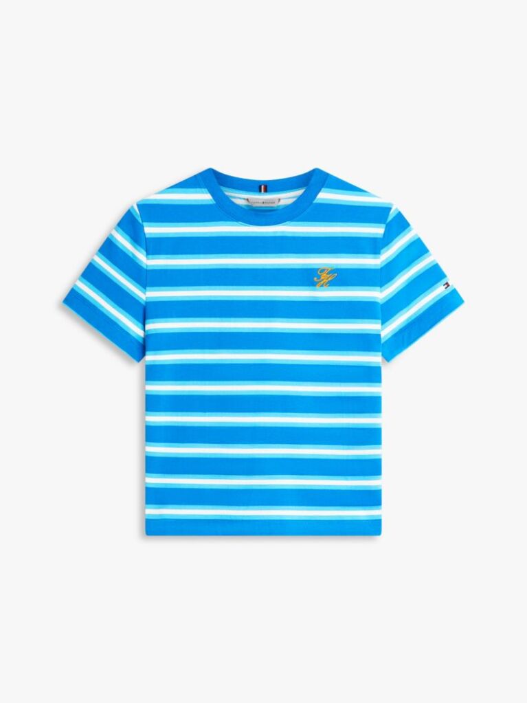 Multi T-Shirt Με Κλασική Λαιμόκοψη Και Κεντητό Λογότυπο  Γυναίκες