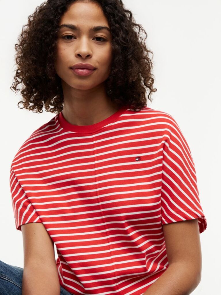 Multi T-Shirt Με Κλασική Λαιμόκοψη Και Μανίκι Batwing  Γυναίκες
