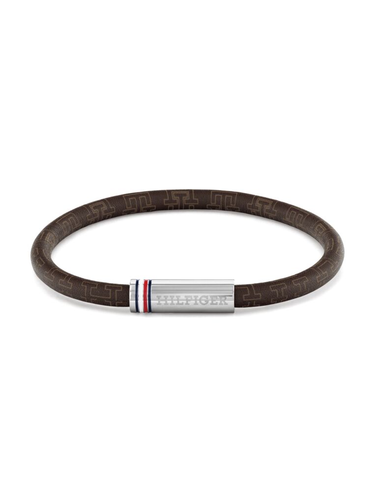 Brown Brown Leather Bracelet  Men