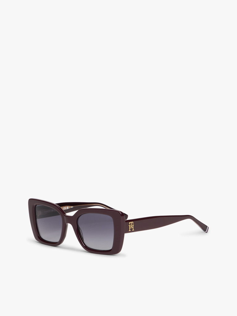 Κόκκινο TH Monogram Γυαλιά Ηλίου Cat Eye Με Polarised Φακό  Γυναίκες