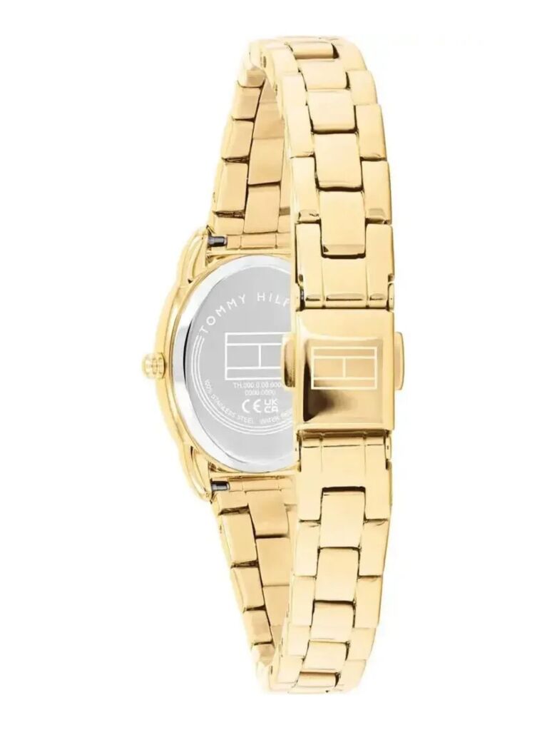 Gold Gold Tone Dial Stainless Steel Watch  Women
