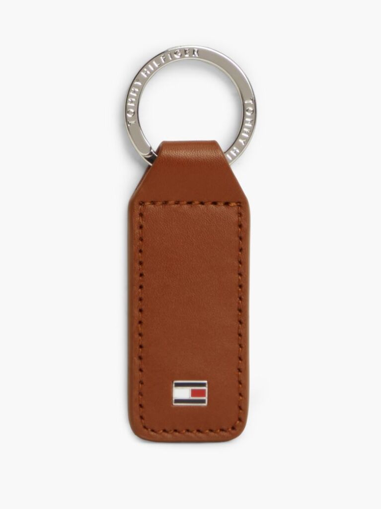 Brown FLAG WALLET AND KEY FOB SET  Men
