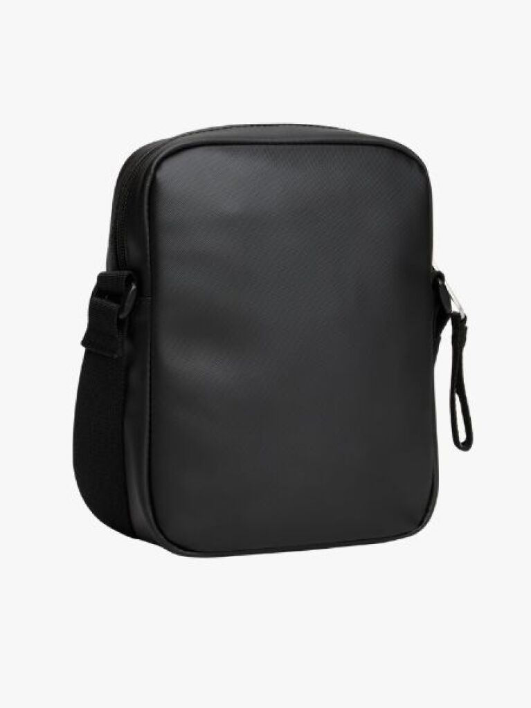 Black Padded Reporter Bag  Men