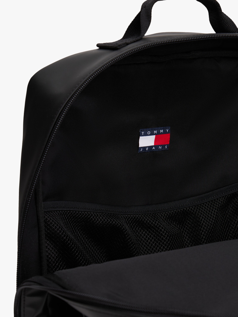 Black Elevated Backpack  Men