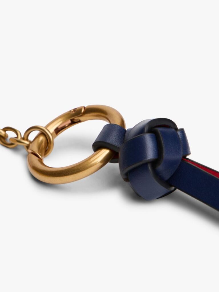 Κόκκινο Δερμάτινο Μπρελόκ Με Κρεμαστό Λογότυπο  Γυναίκες