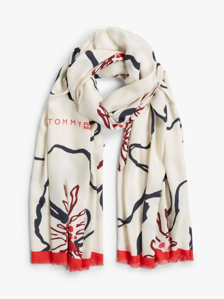 Multi Hilfiger Φουλάρι Με Floral Σχέδιο  Γυναίκες