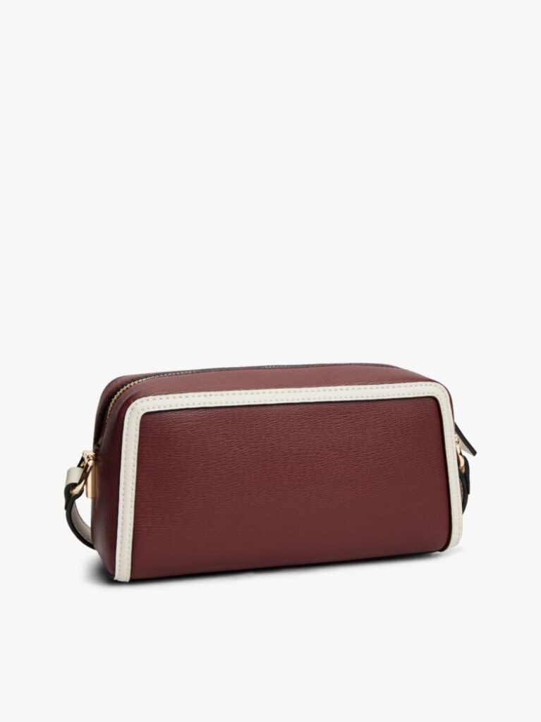 Red Colour-Blocked TH Monogram Crossbody Camera Bag  Women