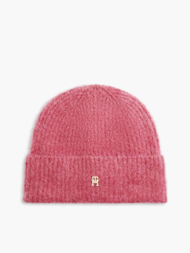 Pink Chic Beanie With Alpaca  Women