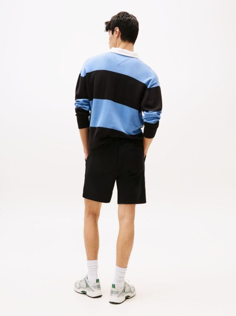 Black Flag Patch Regular Bermuda Shorts  Men