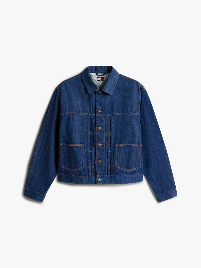 Denim Πλισέ Denim Trucker Τζάκετ  Άνδρες
