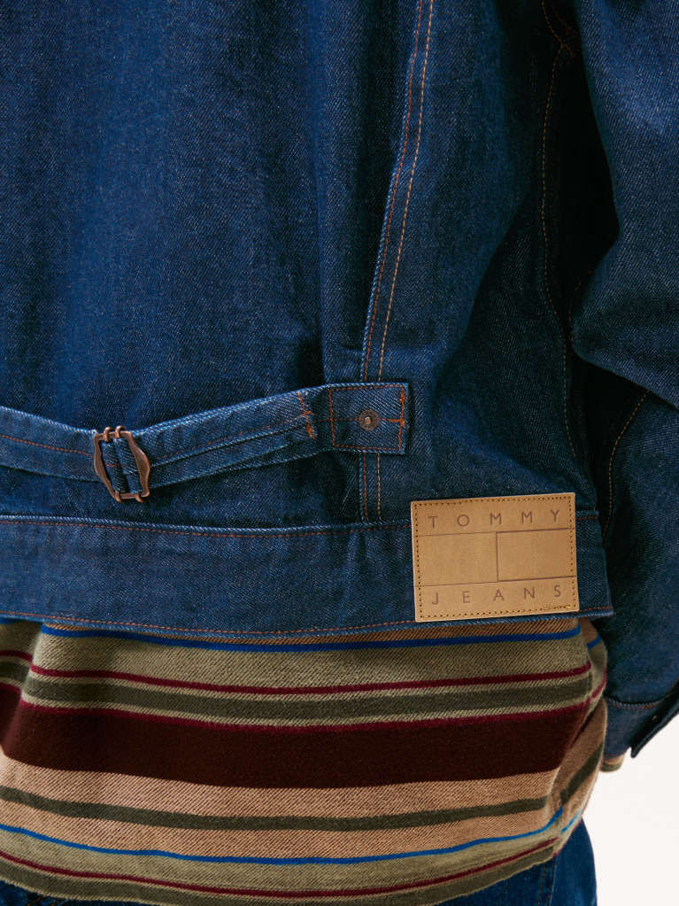 Denim Πλισέ Denim Trucker Τζάκετ  Άνδρες