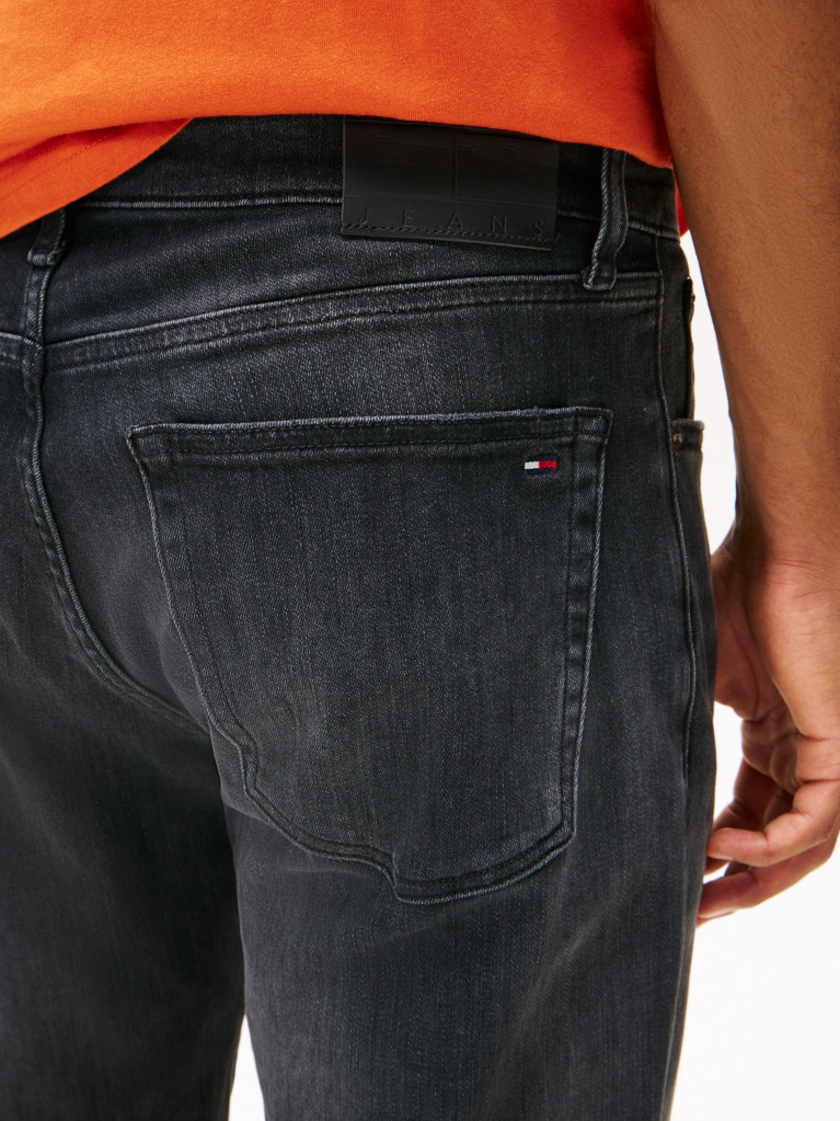 Denim Austin Μαύρο Slim Τζιν Σε Tapered Γραμμή  Άνδρες