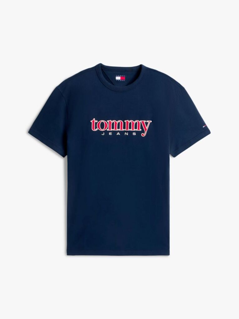 Blue Logo Appliqué Jersey T-Shirt  Men