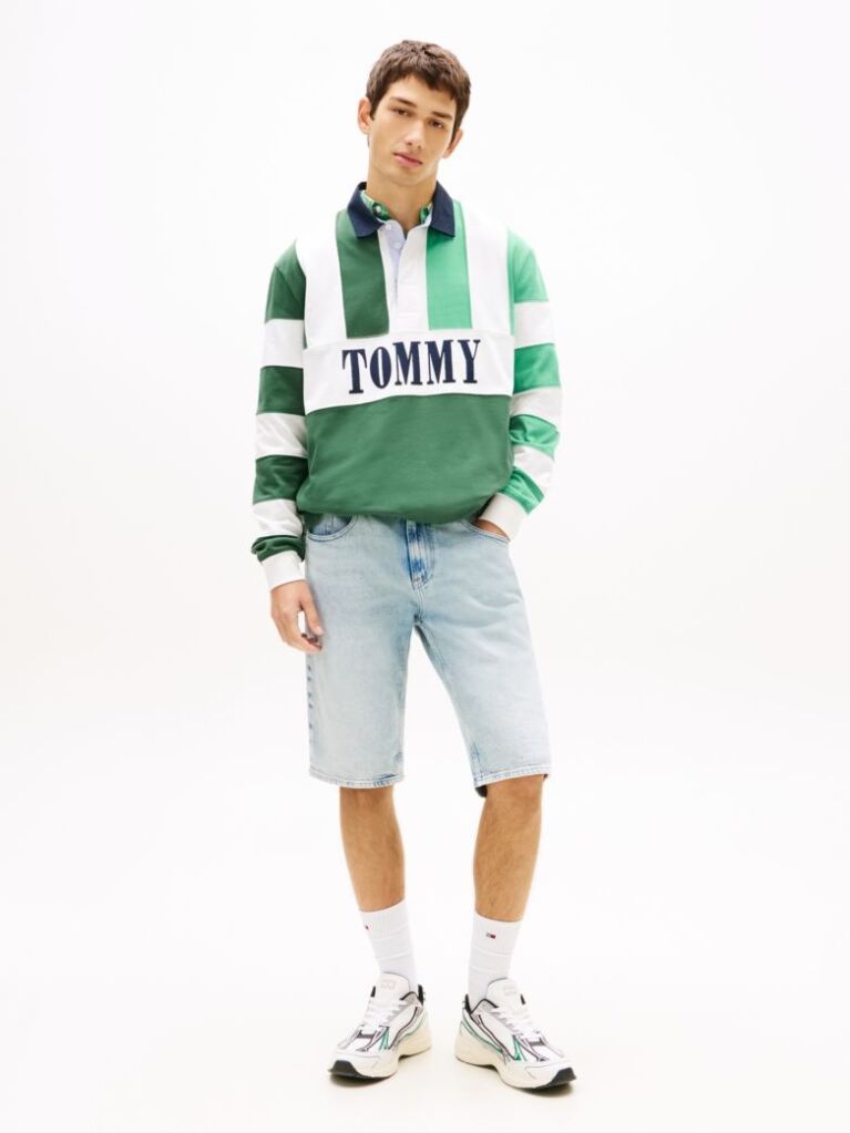 Denim Ronnie Denim Βερμούδα Slim Πεντάτσεπη Με Whiskered Εφέ  Άνδρες