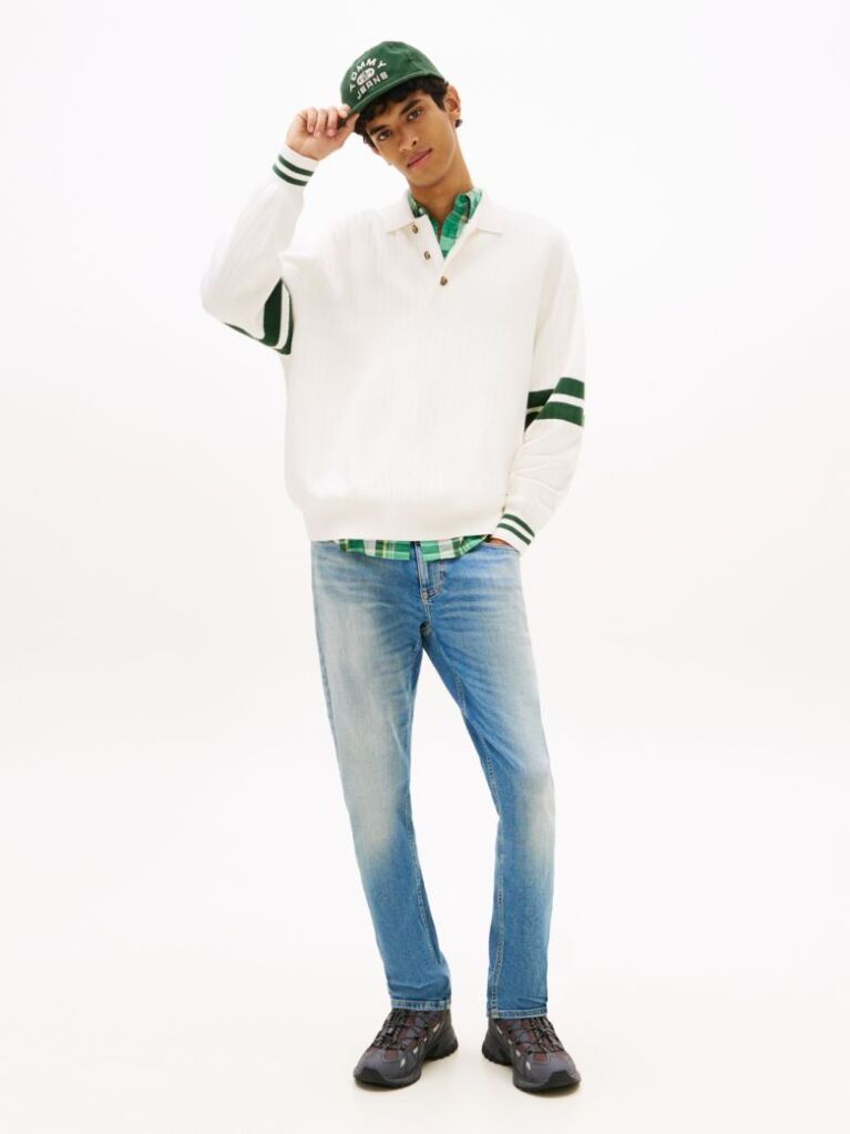 Denim Austin Slim Τζιν Με Whiskered Εφέ Και Tapered Γραμμή  Άνδρες