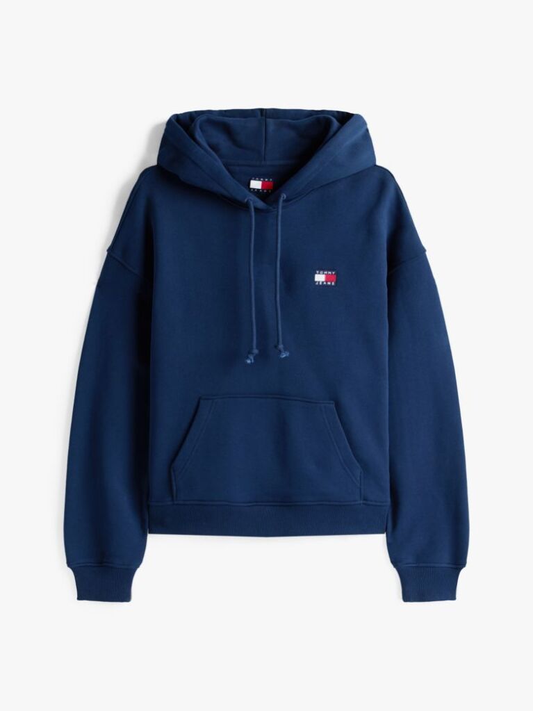 Μπλε Hoody Σε Boxy Γραμμή  Γυναίκες