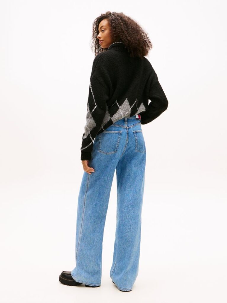 Denim Claire Ψηλόμεσο Τζιν Σε Φαρδιά Γραμμή  Γυναίκες