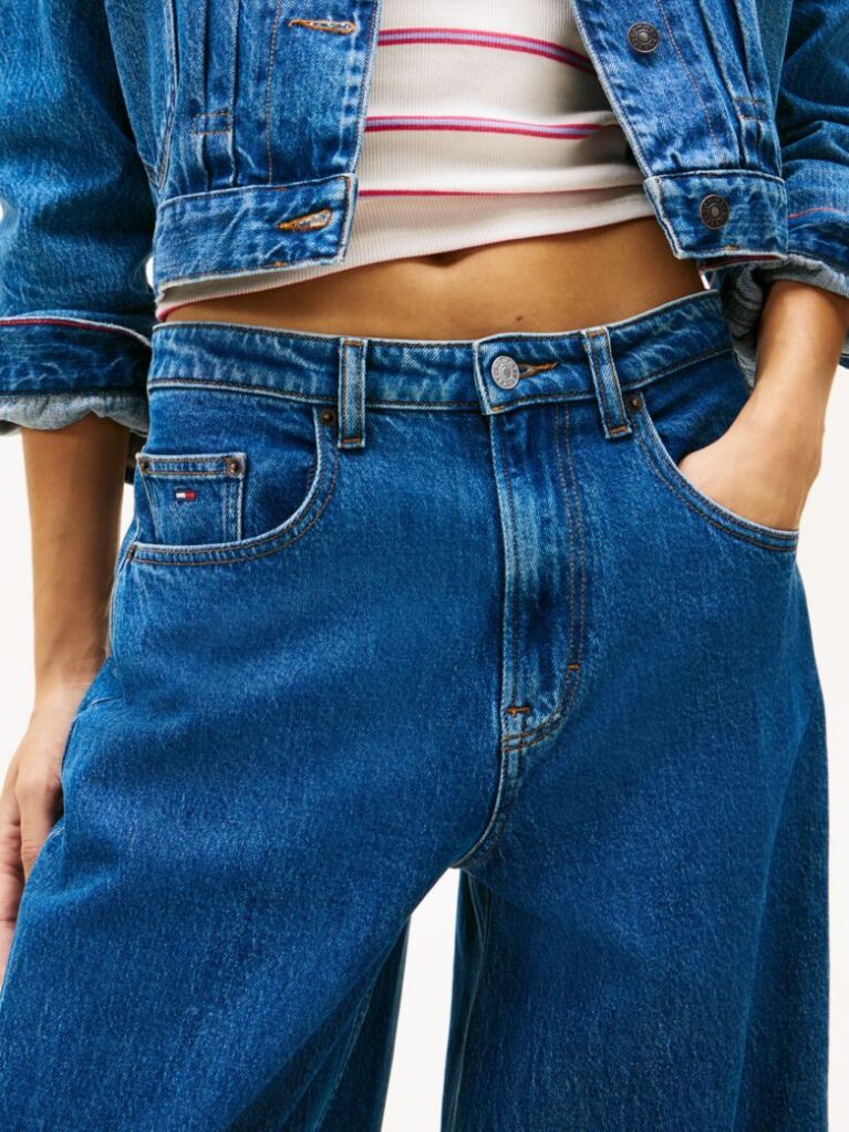 Denim Charlie Mid Rise Loose Jeans  Women
