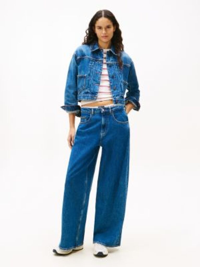 Denim Charlie Mid Rise Loose Jeans  Women