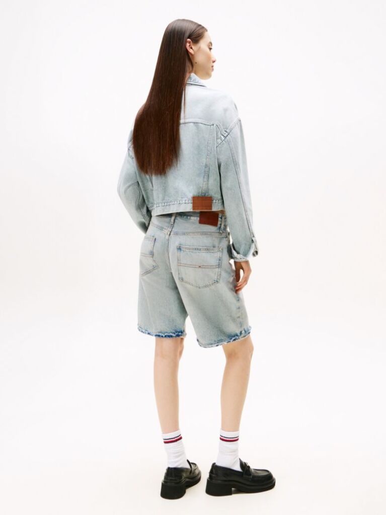 Denim Mia Άνετη Denim Βερμούδα  Γυναίκες