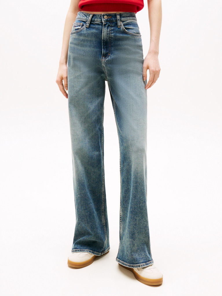 Denim Claire Ψηλόμεσο Τζιν Σε Φαρδιά Γραμμή  Γυναίκες