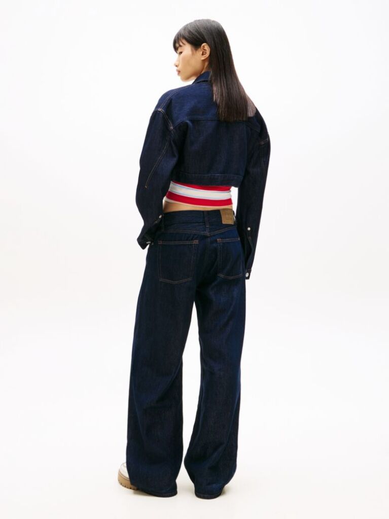 Denim Τζιν Σε Loose Ίσια Γραμμή Με Κανονική Μέση Και Πιέτες  Γυναίκες