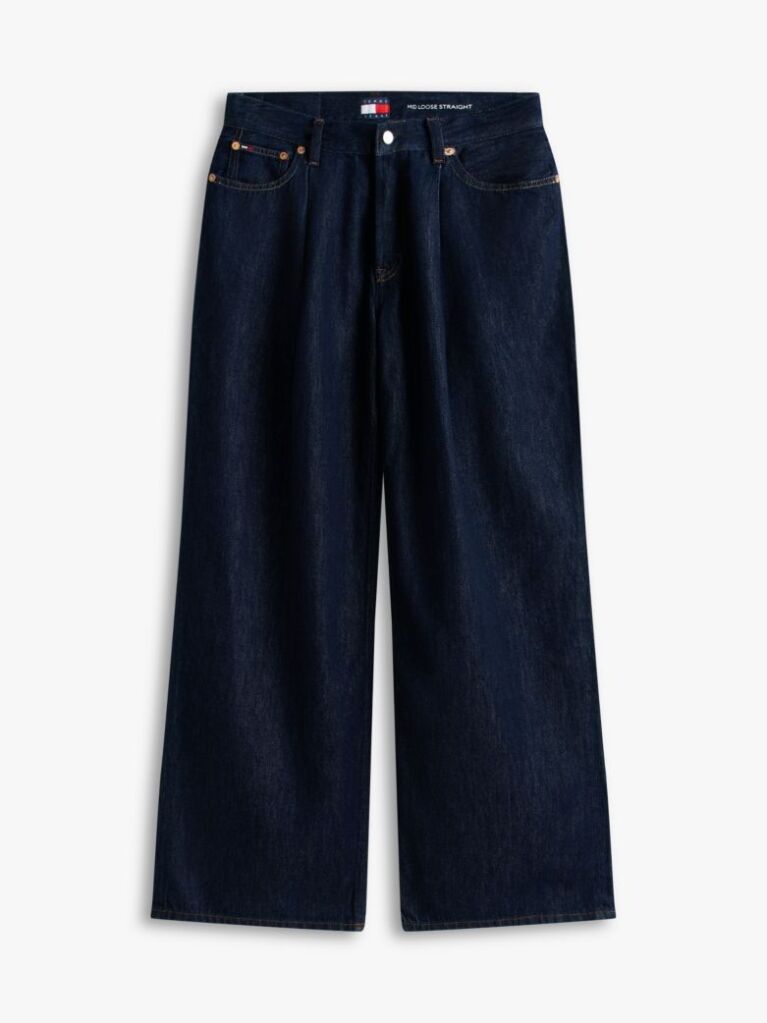 Denim Τζιν Σε Loose Ίσια Γραμμή Με Κανονική Μέση Και Πιέτες  Γυναίκες