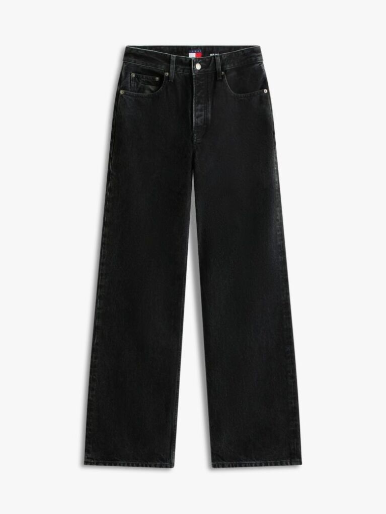 Denim Mia Μαύρο Τζιν Σε Άνετη Ίσια Γραμμή Με Κανονική Μέση  Γυναίκες
