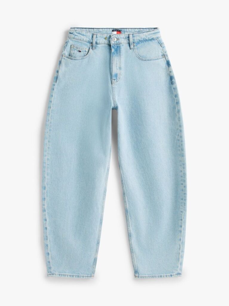 Denim Ξεθωριασμένο Τζιν Με Balloon Tapered Γραμμή  Γυναίκες