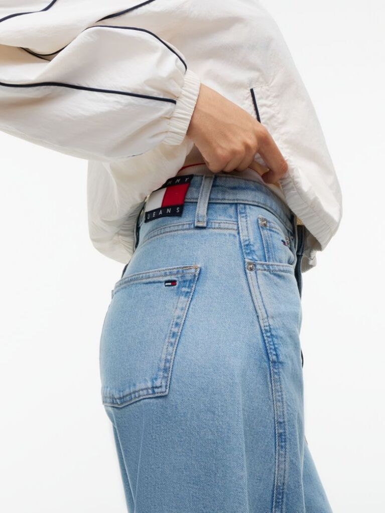 Denim Τζιν Σε Γραμμή Barrel Με Λοξή Ραφή  Γυναίκες