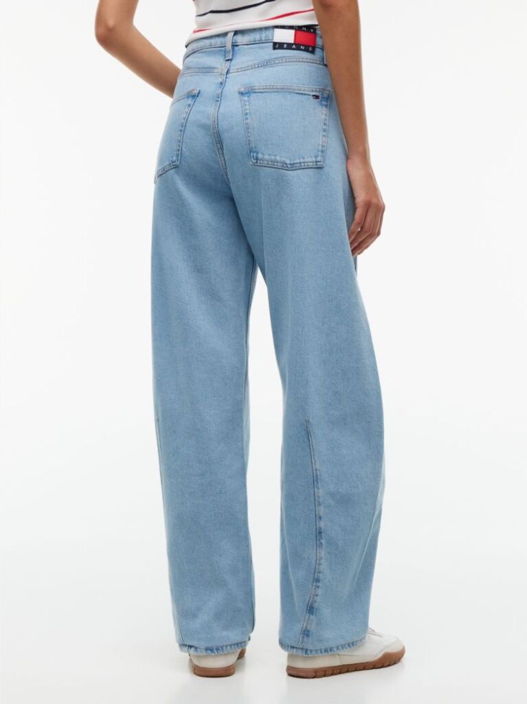 Denim Τζιν Σε Γραμμή Barrel Με Λοξή Ραφή  Γυναίκες