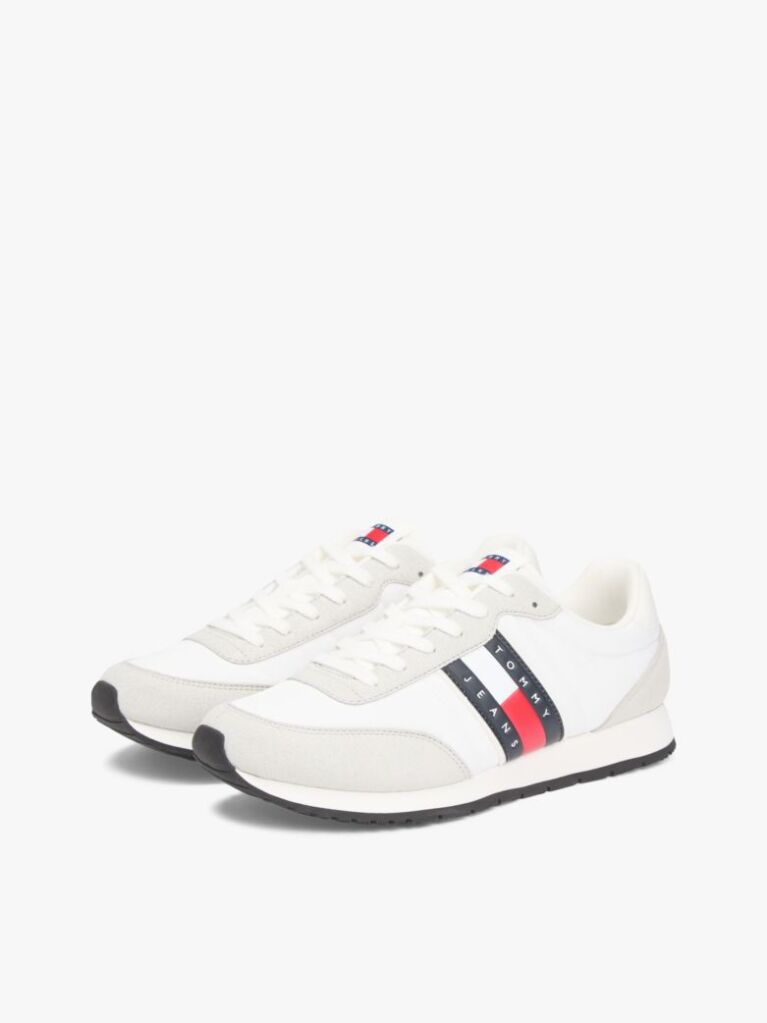 Μπεζ Sneakers Με Μίξη Υφών Και Πίσω Αντίθεση  Άνδρες