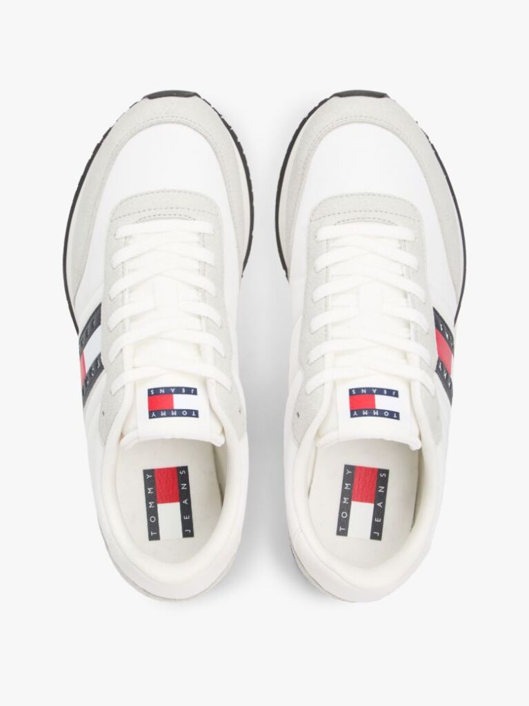 Μπεζ Sneakers Με Μίξη Υφών Και Πίσω Αντίθεση  Άνδρες