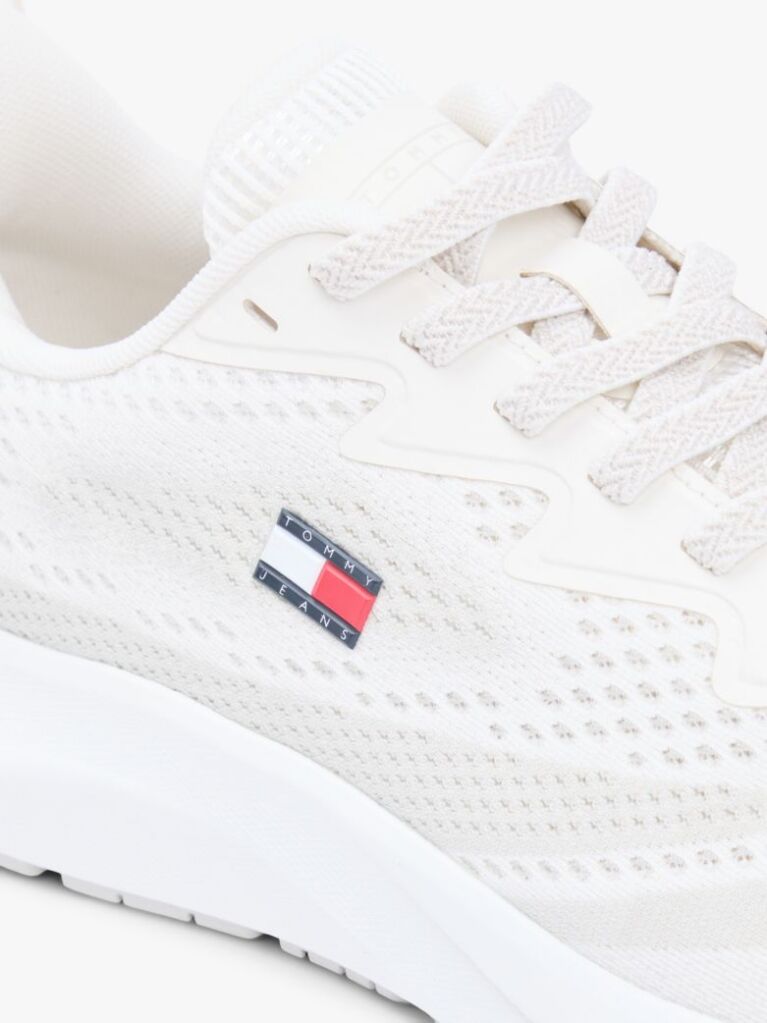 Άσπρο Sneakers Με Π[λεκτό Φινίρισμα  Άνδρες