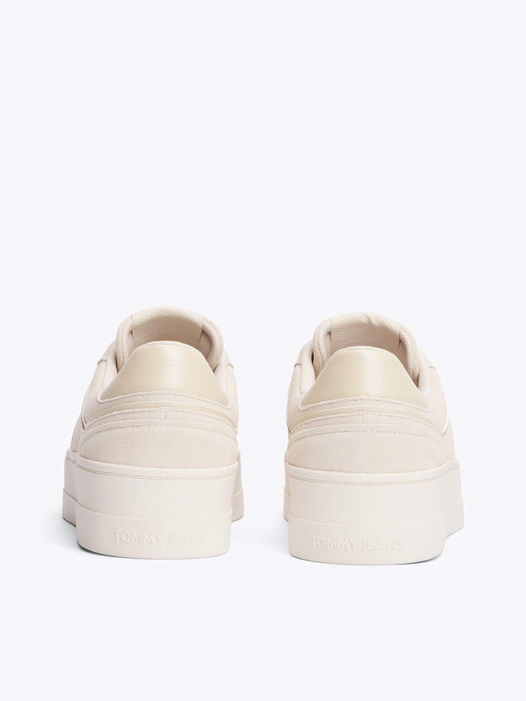 Μπεζ The Greenwich Σουέτ Sneakers Με Flatform  Γυναίκες