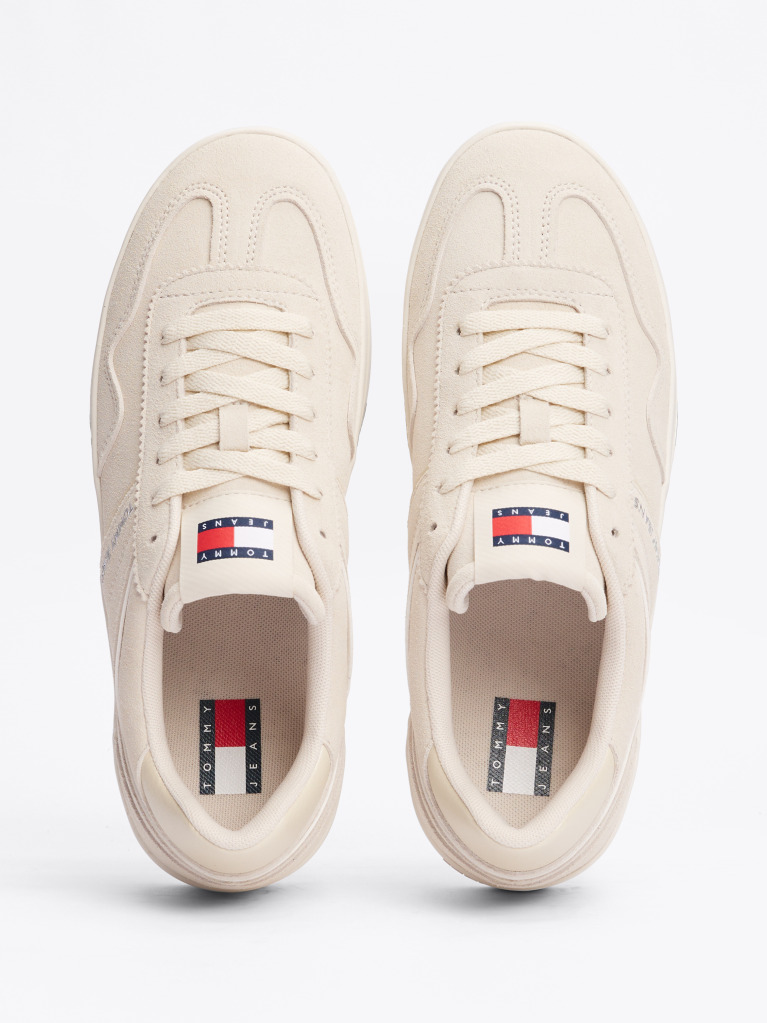 Μπεζ The Greenwich Σουέτ Sneakers Με Flatform  Γυναίκες