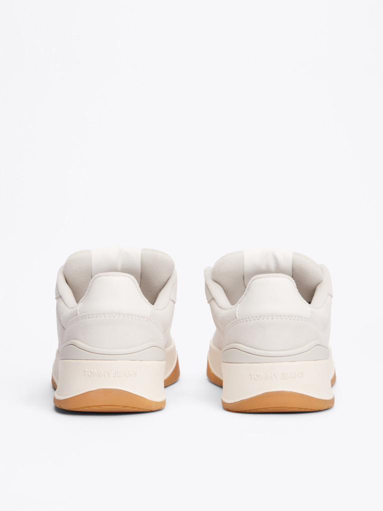 Γκρι Δετά Sneakers Με Σουέτ Φινίρισμα  Γυναίκες