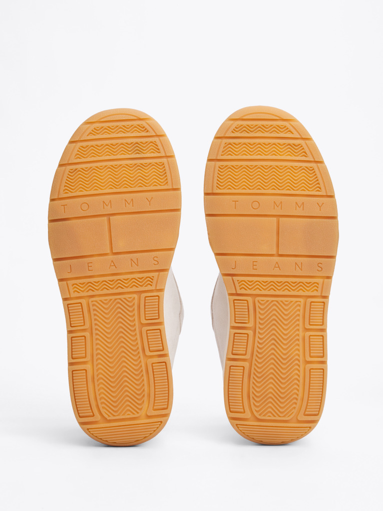Γκρι Δετά Sneakers Με Σουέτ Φινίρισμα  Γυναίκες